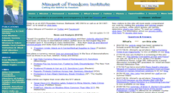 Desktop Screenshot of minaret.org